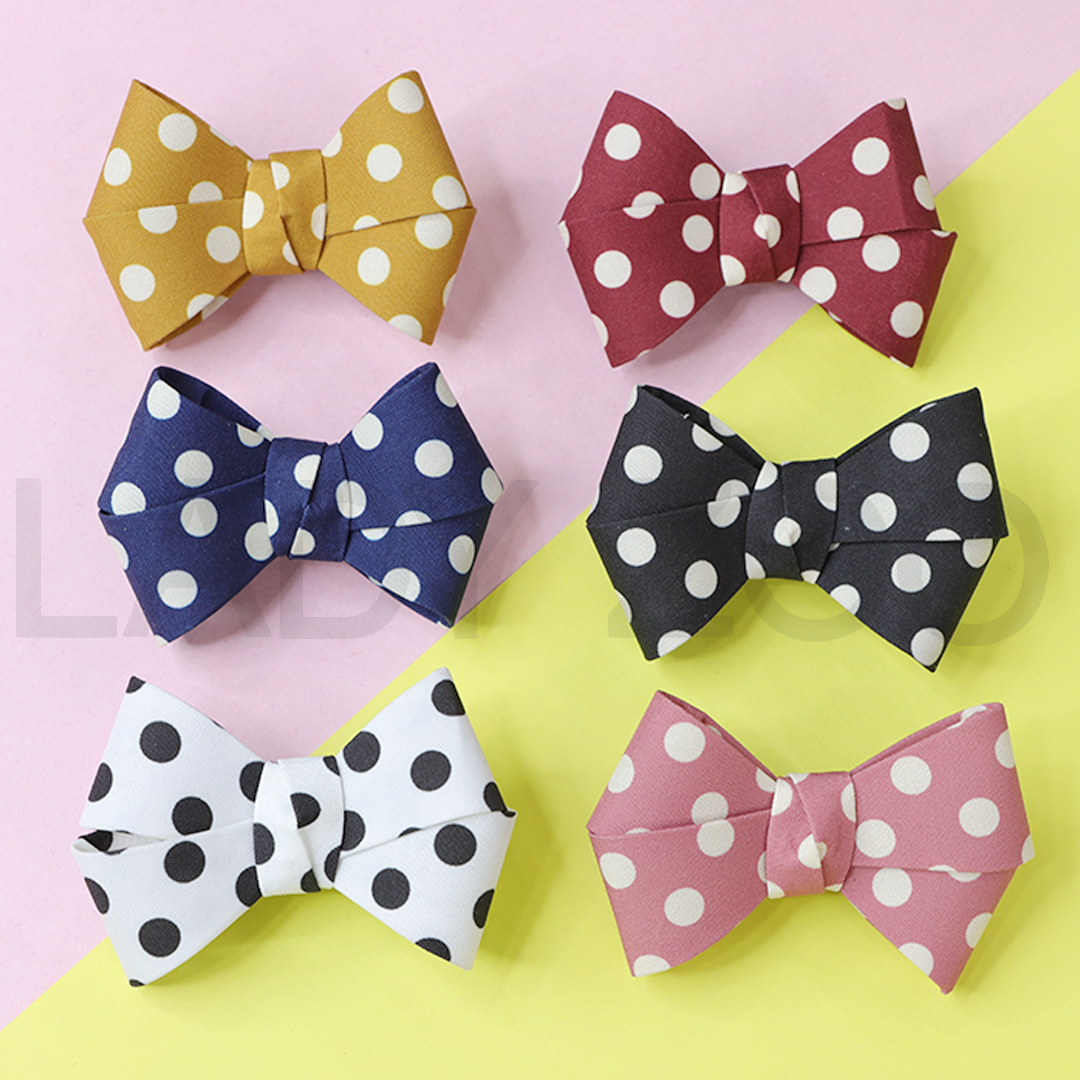 Print Polka Dot Hair clips for Women