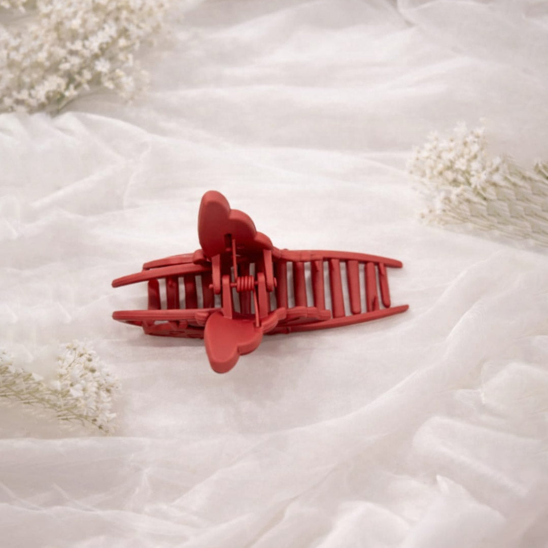 Matte Butterfly Hair Claw Clips for Women & Girls | Pack of 12