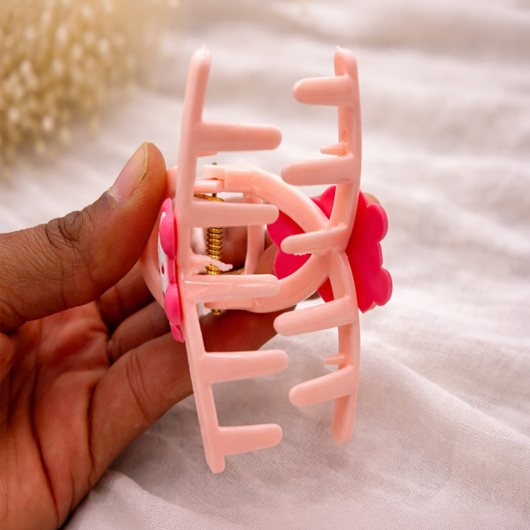 Cartoon Figure Hair Clutch Clips for Girls Durable Plastic Hair Claws