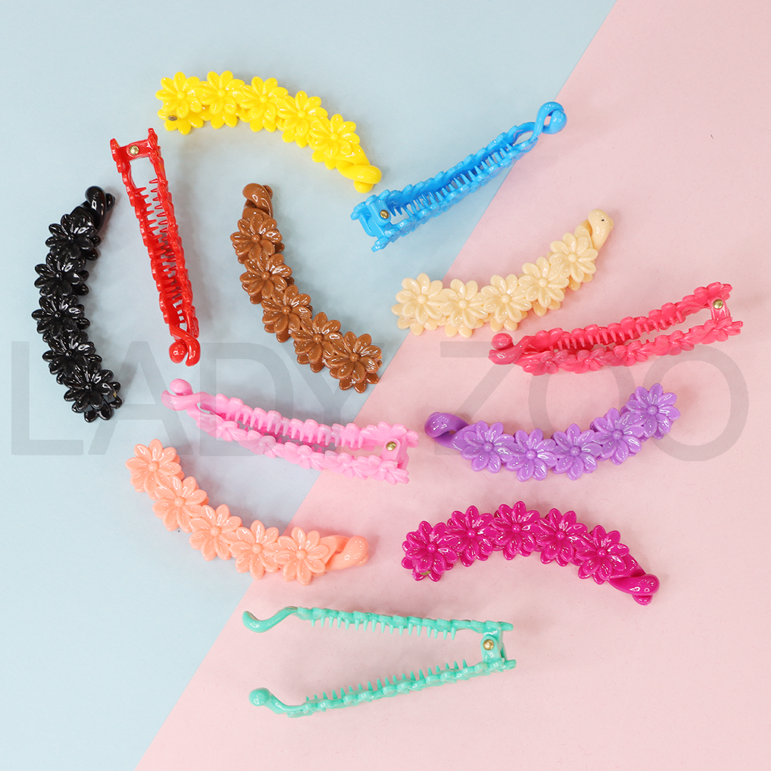 Banana Hair Style Claw Clutch Clip Hairpin Cluture for Girls