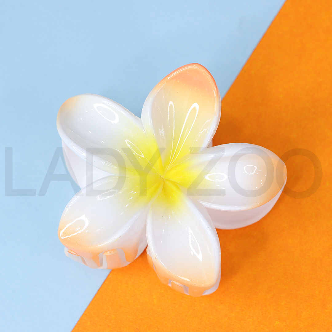 Flower Hair Clips Acrylic Beach Claw Barrettes Accessories for Women