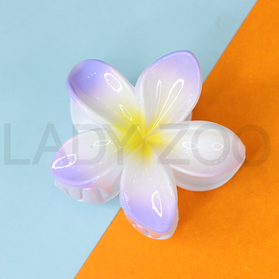 Flower Hair Clips Acrylic Beach Claw Barrettes Accessories for Women