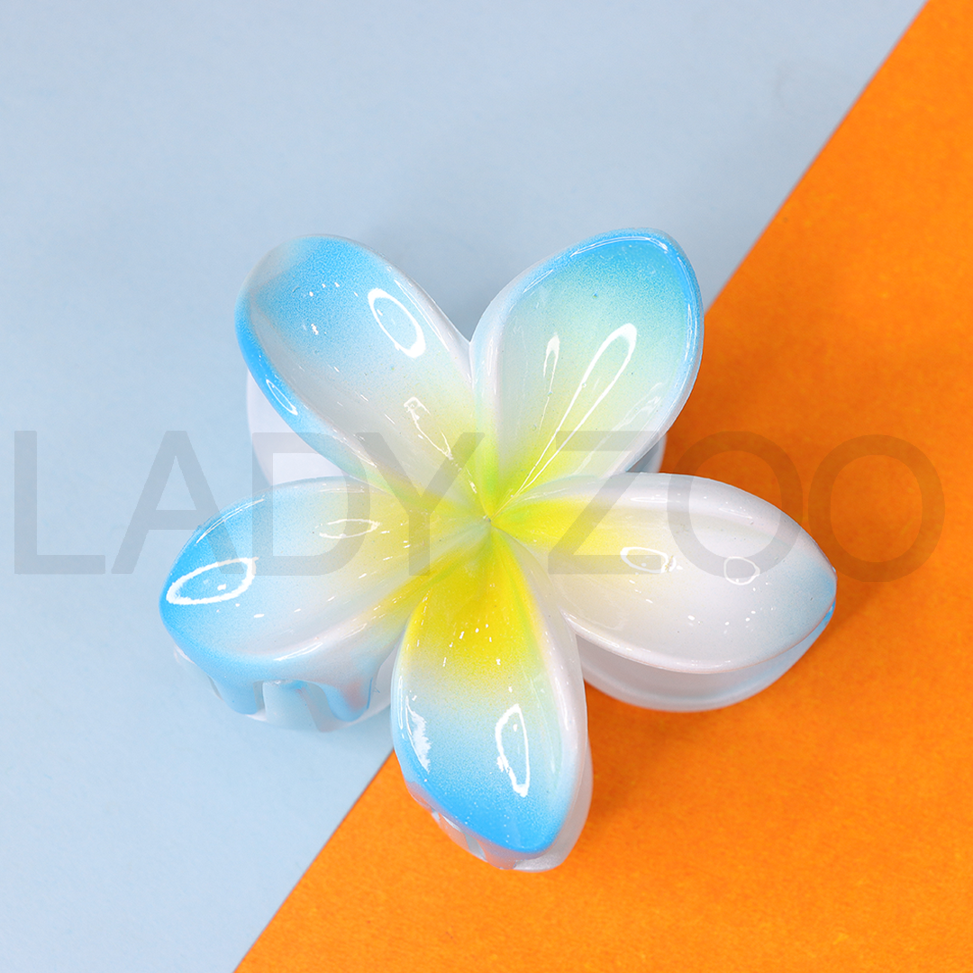 Flower Hair Clips Acrylic Beach Claw Barrettes Accessories for Women