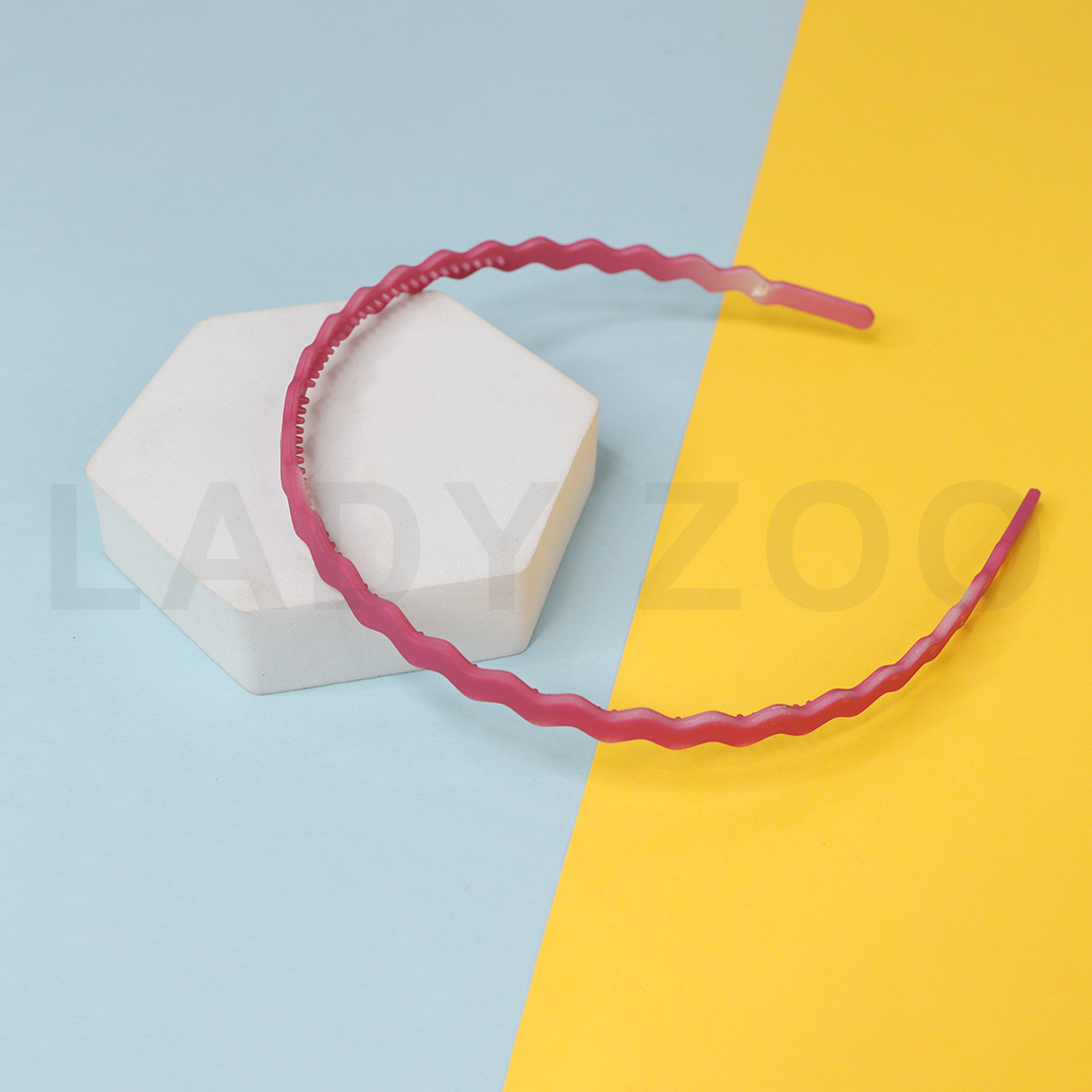 Plastic Headband Cute And Elegant Zig Zag Hair Band Hair Accessories For Girls