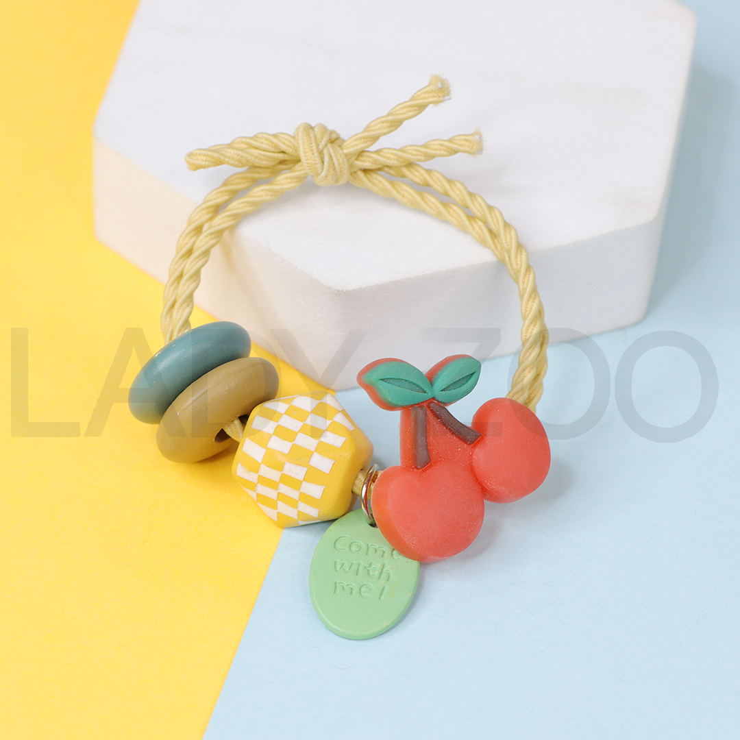 Fruit Hair Rope Band Cute & Elegant Hair Accessories For Girls