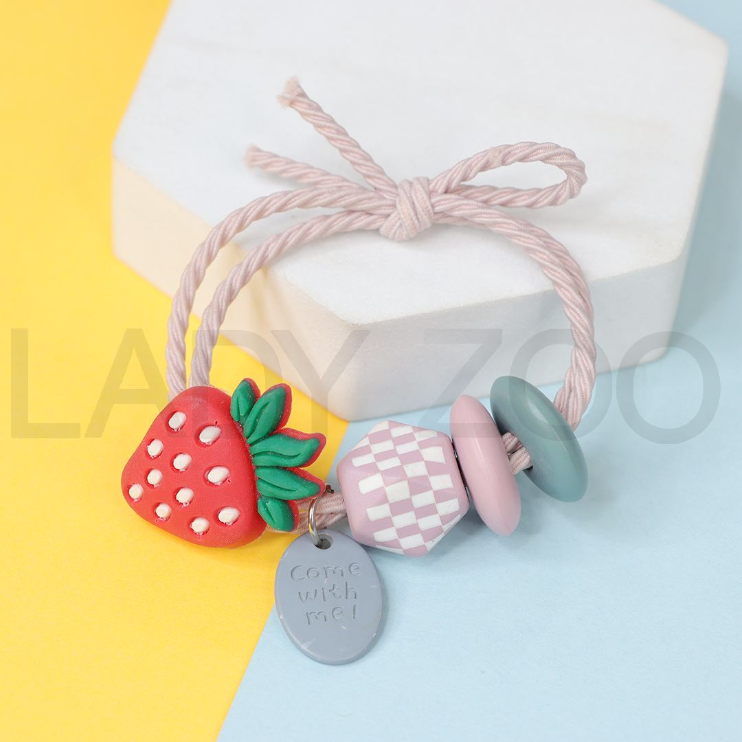 Fruit Hair Rope Band Cute & Elegant Hair Accessories For Girls