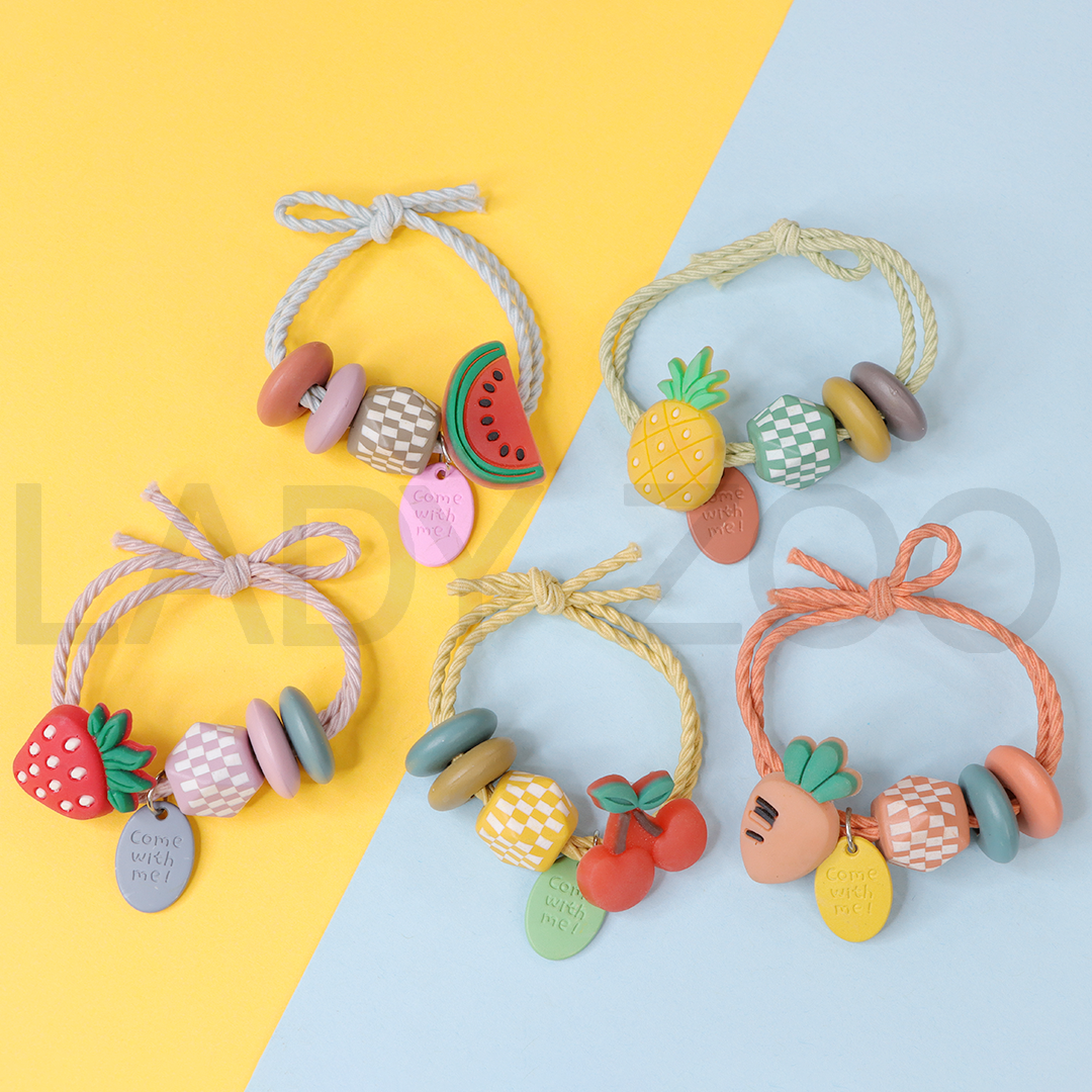 Fruit Hair Rope Band Cute & Elegant Hair Accessories For Girls