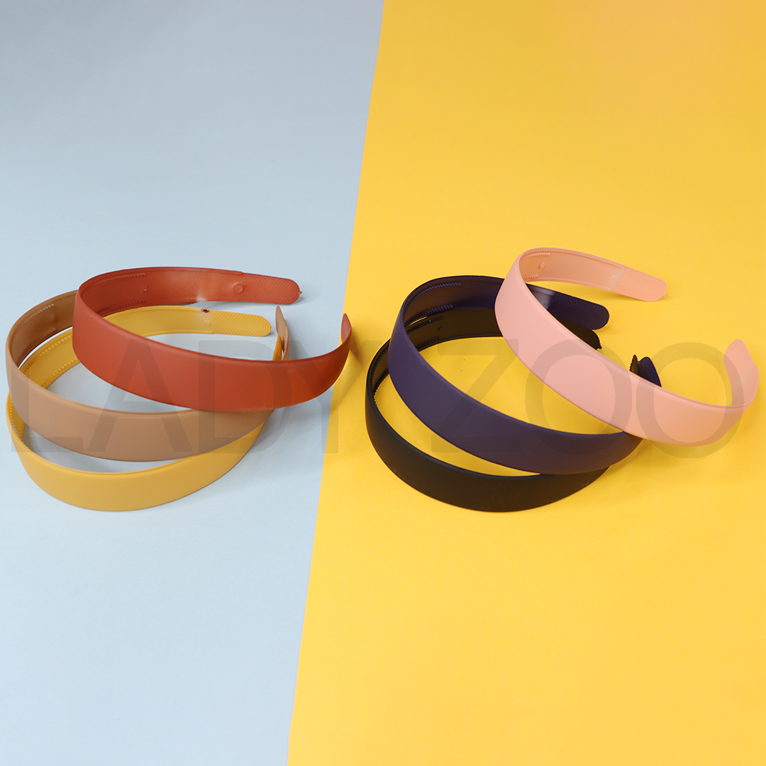 Super Matte Wide Non-Slip Head band For Girls