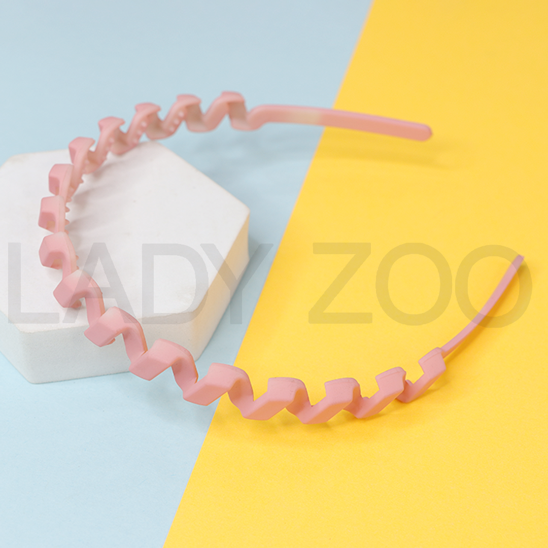 Stylish Multicolor Zig Zag Hair Band For Girls & women Hair Accessories