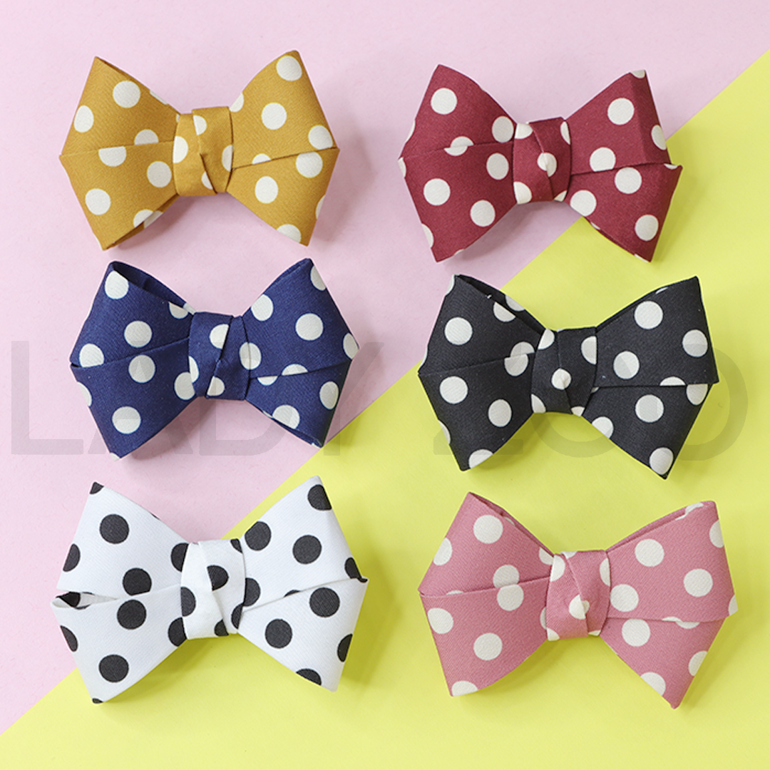 Print Polka Dot  Hair clips for Women