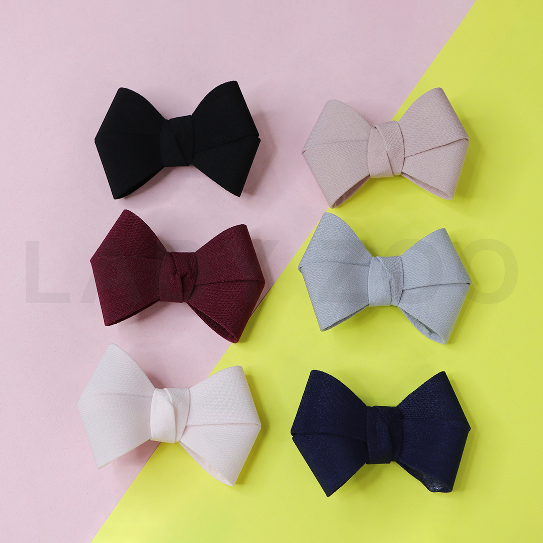 Polka Dot Bowtie Bow tie hair clips Accessories for Women