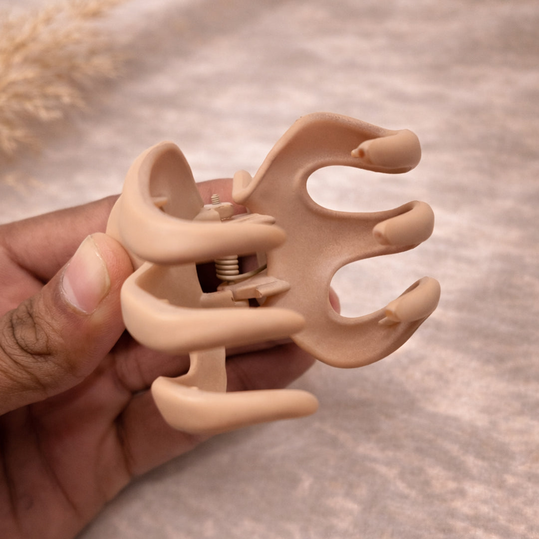 Stylish Solid Color Hair Claw Clip for Women & Girls | Strong Grip | Lightweight