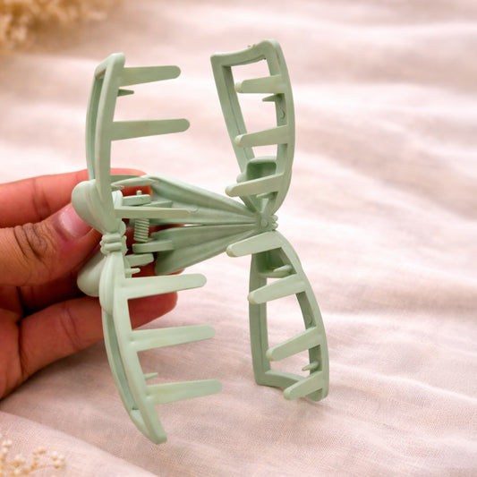 Elegant Bow Butterfly Hair Claw for Girls & Women Premium Matte Finish
