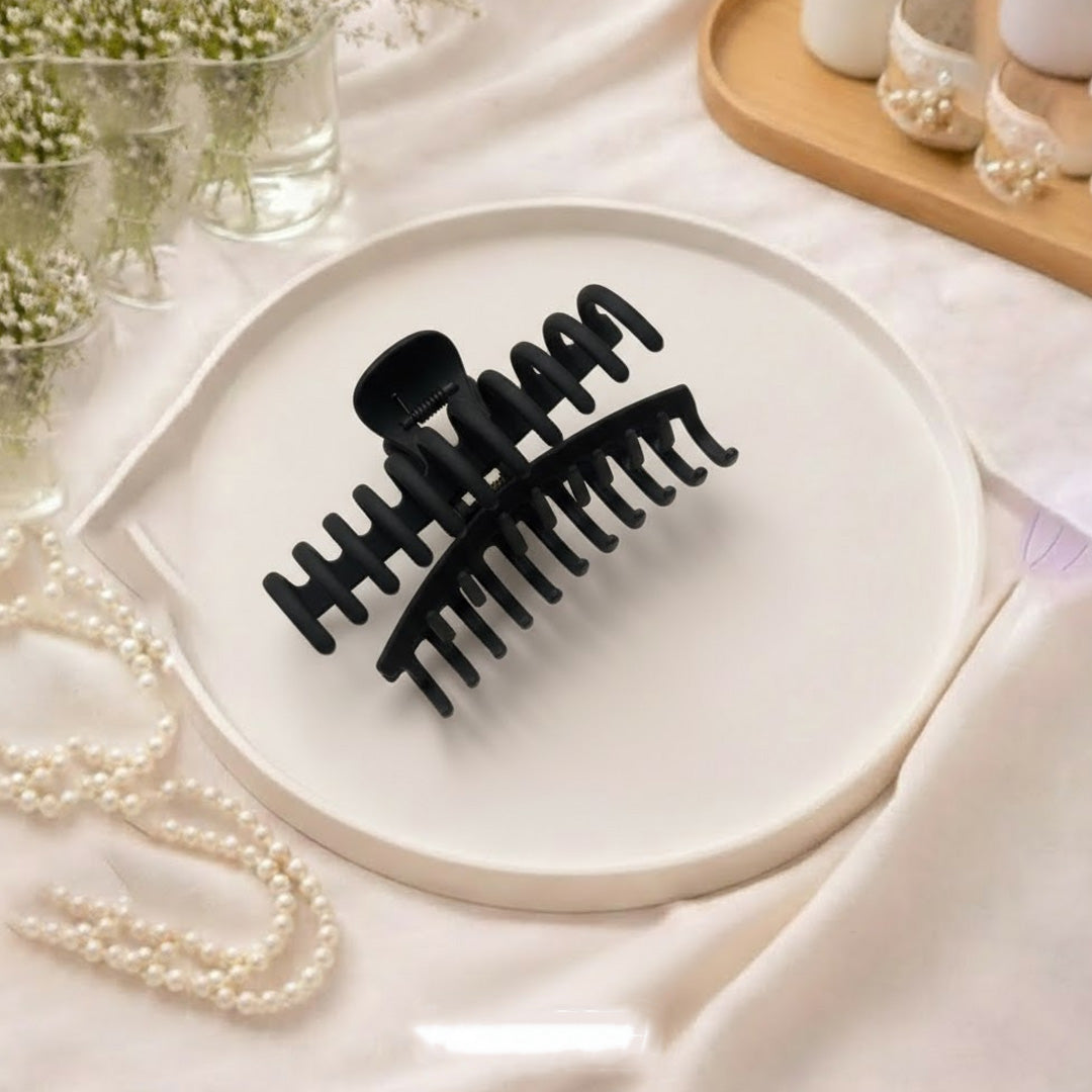 Elegant Hair Clutch Clips for Women | Non-Slip Matte Finish